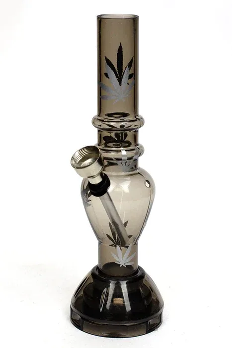 7" Acrylic Water Pipe W/ Grinder