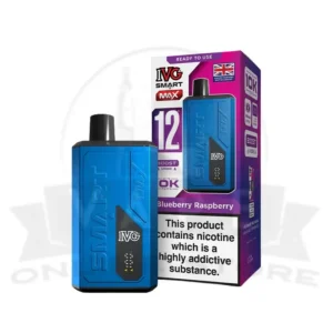 Blueberry Raspberry IVG Smart Max 10k Vape Kit