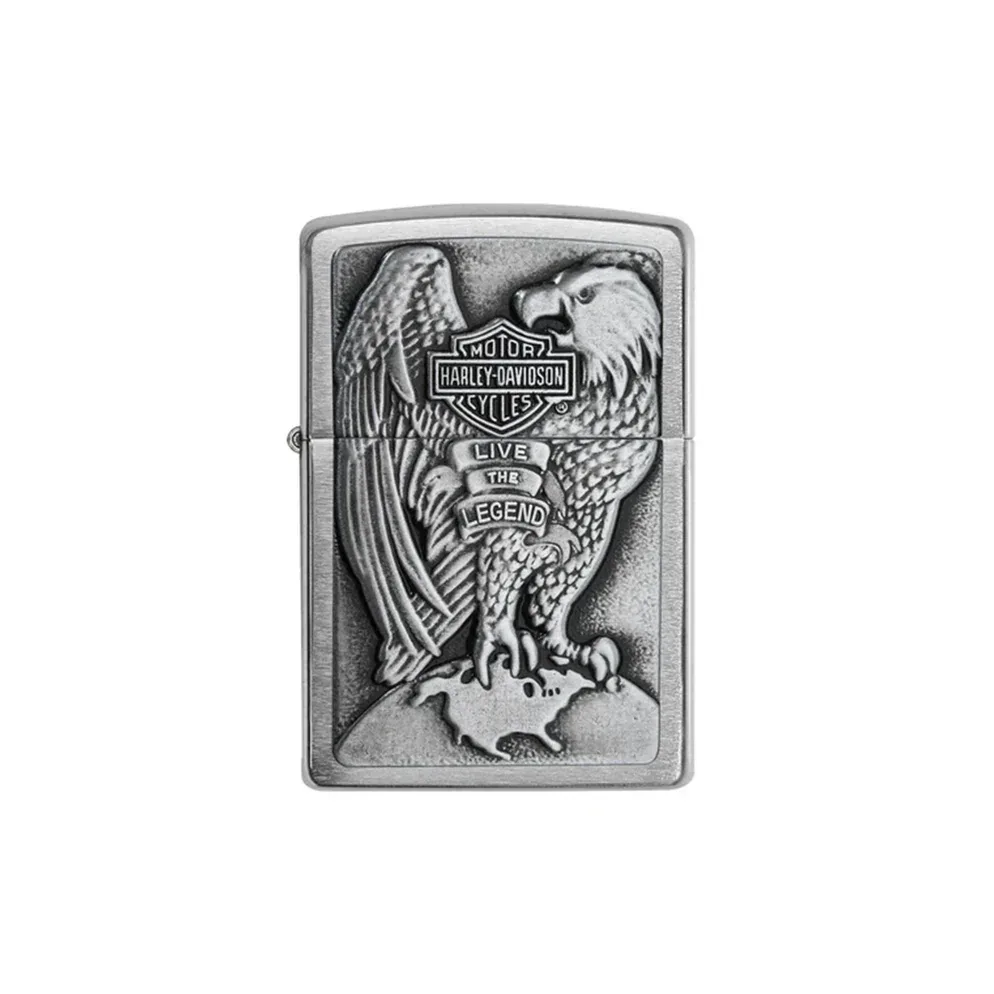 Zippo Lighter - Harley Davidson Made USA Eagle