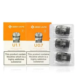 Geek Vape U Replacement Pods - (Singles)
