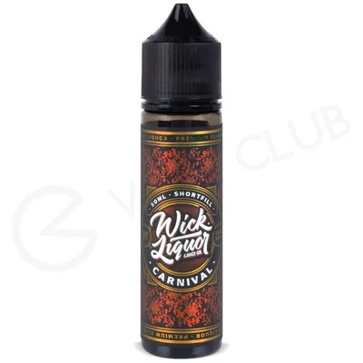 Carnival Big Block Shortfill E-liquid by Wick Liquor 50ml