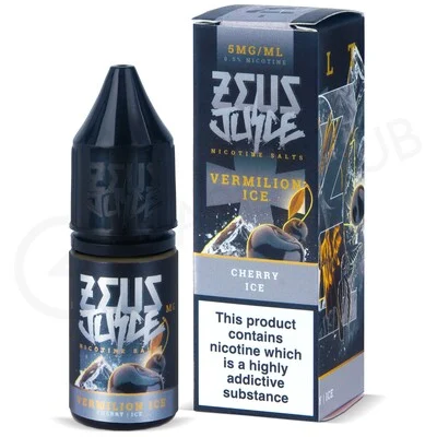 Vermilion Ice Nic Salt E-Liquid by Zeus Juice