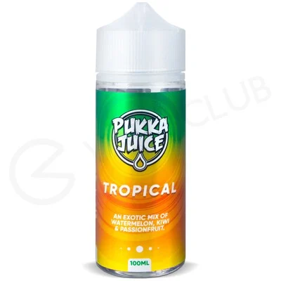 Tropical Shortfill E-Liquid by Pukka Juice 100ml
