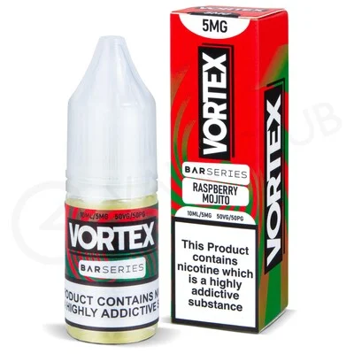 Raspberry Mojito Nic Salt E-Liquid by Vortex Bar Series