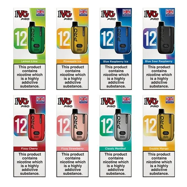 IVG Pro 12 Pre Filled Vape Pod Kit