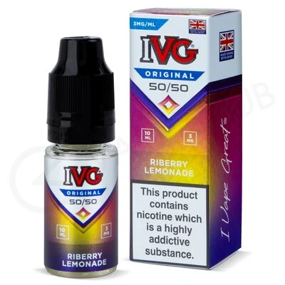Riberry Lemonade E-Liquid by IVG 50/50