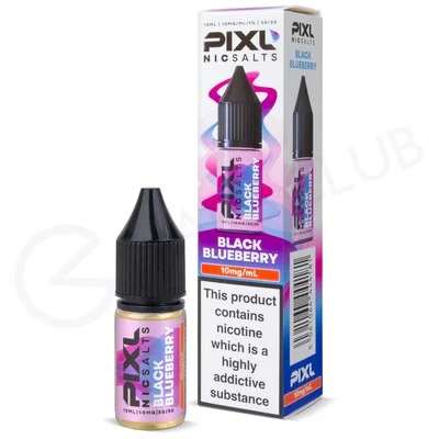 Black Blueberry E-Liquid by Pixl Nic Salts