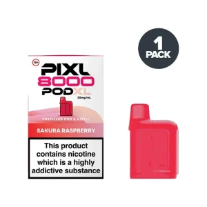 Sakura Raspberry PIXL 8000 Prefilled Pods