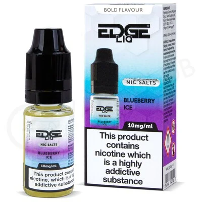 Blueberry Ice Nic Salt E-Liquid by Edge Liq