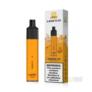 Lava Plus 2600 Puffs Disposable - Orange Ice