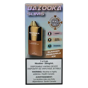 Bazooka Slim Summer Pineapple Ice 2ml 20mg