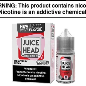 STRAWBERRY CREAM BY JUICE HEAD SALTS 30ML
