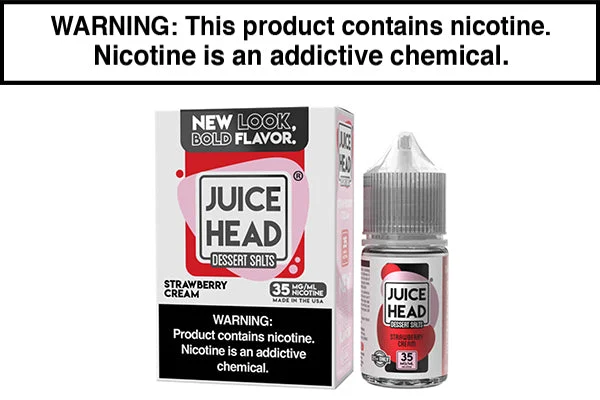 STRAWBERRY CREAM BY JUICE HEAD SALTS 30ML