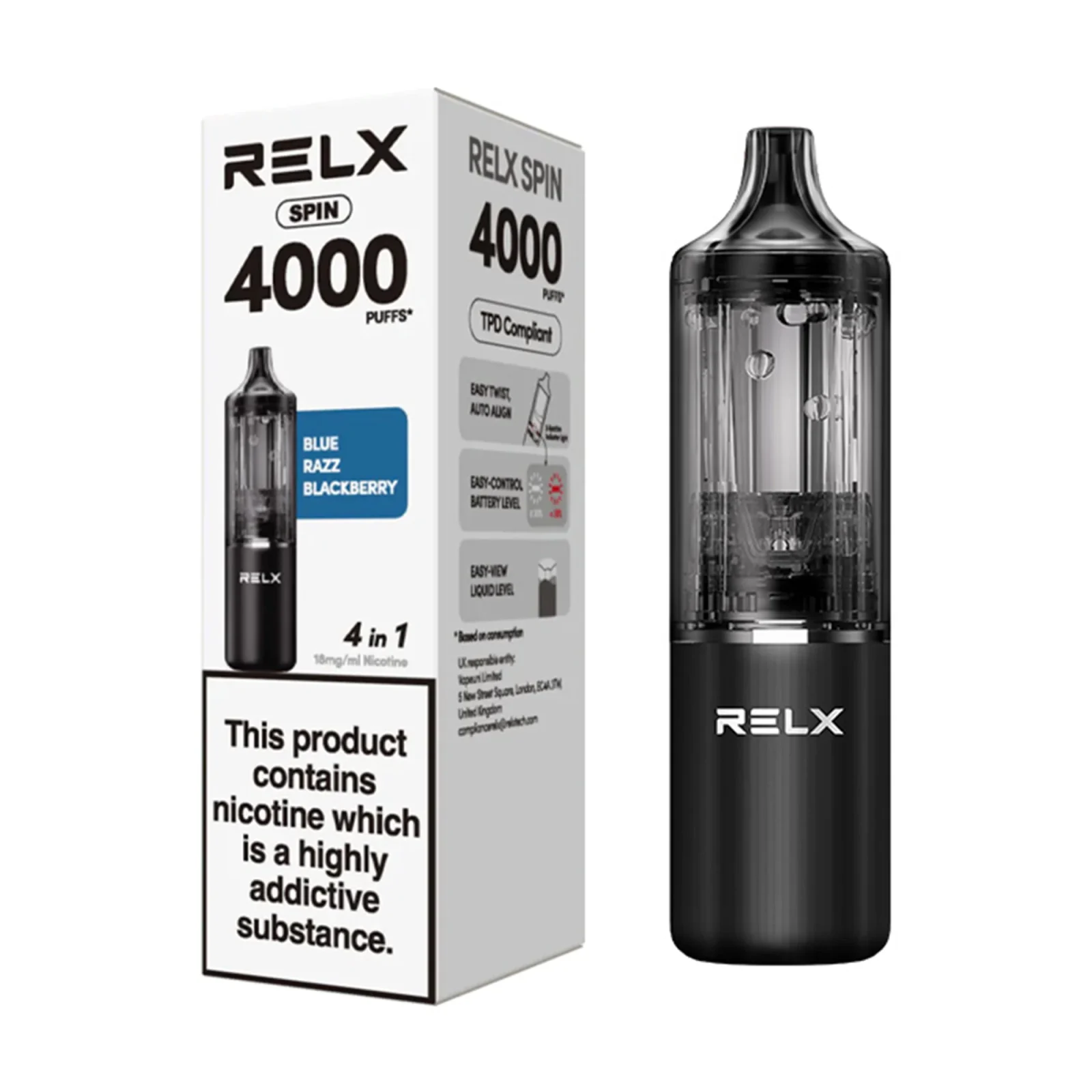 RELX Spin 4in1 Starter Vape Kit - Image 2