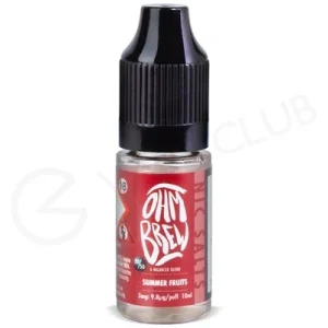 Summer Fruits E-liquid by Ohm Brew 50/50 Nic Salts
