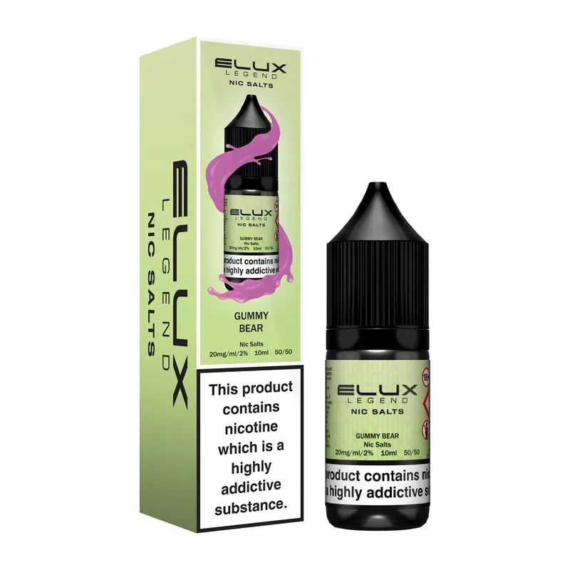 Elux - Legend Nic Salts 10ml - Gummy Bear