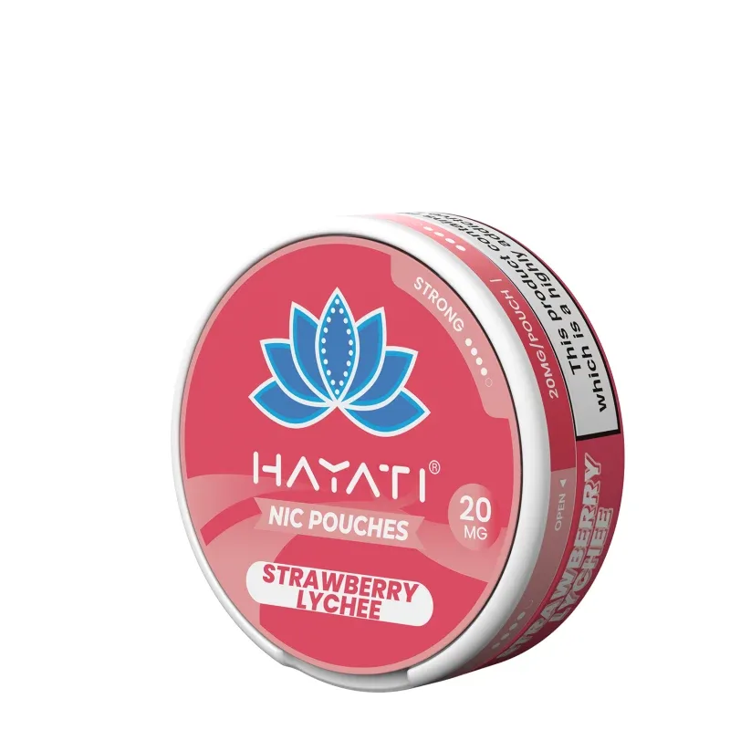 Hayati Nicotine Pouches - Strawberry Lychee