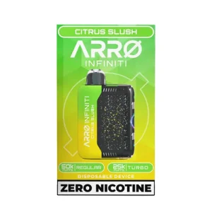 ARRO Infiniti Citrus Slush 40K ZERO Nicotine Disposable