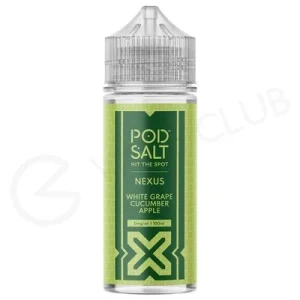 White Grape Cucumber Apple Shortfill E-Liquid by Pod Salt Nexus 100ml