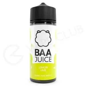 Lemon Lime Shortfill E-Liquid by Baa Juice 100ml