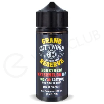 Honeydew Watermelon Ice Shortfill E-liquid by Cuttwood Grand Reserve 100ml