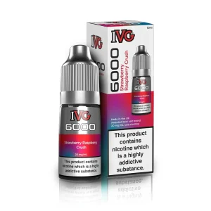 IVG - 6000 Nic Salts - Strawberry Raspberry Crush