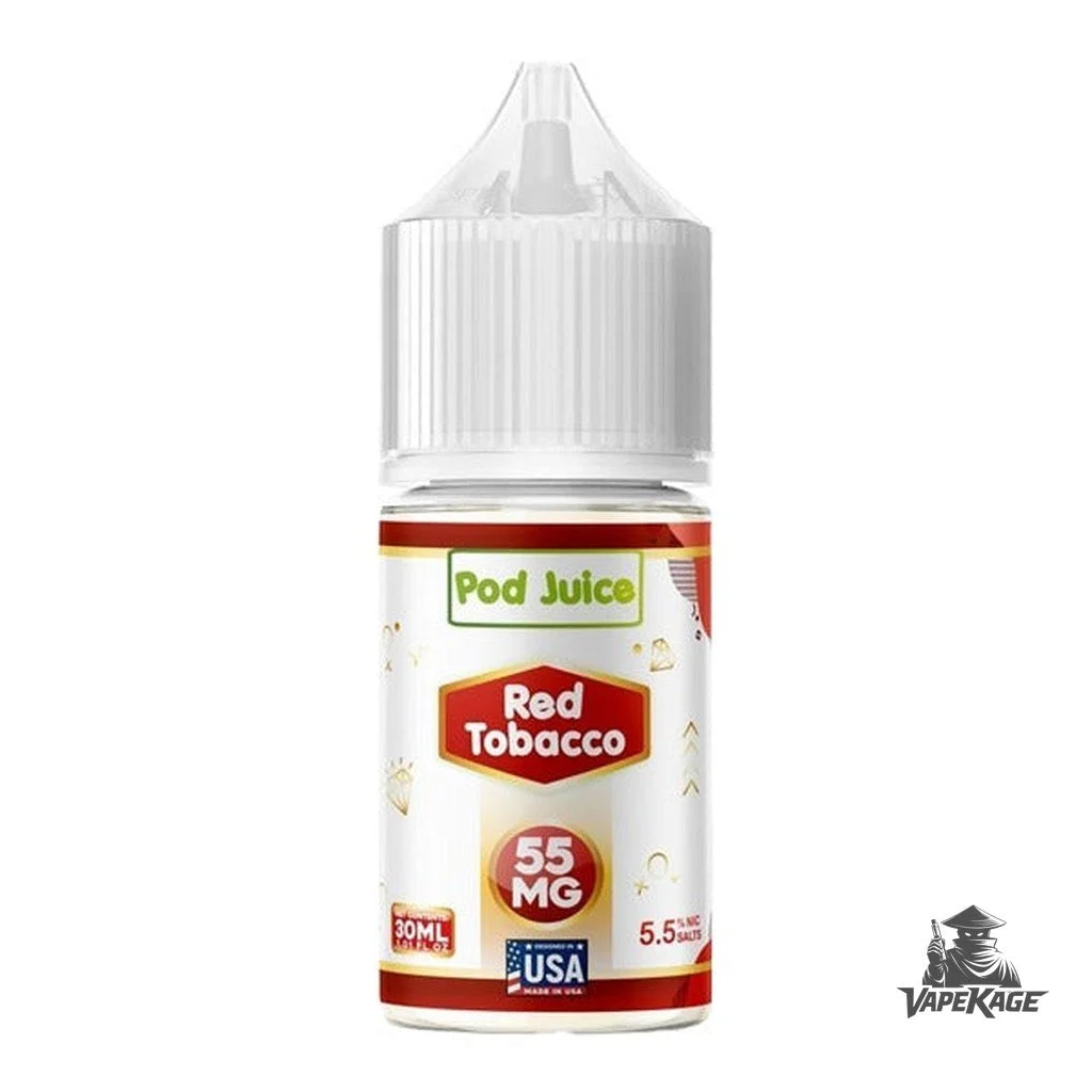 Red Tobacco — Pod Juice 30mL Nic Salt