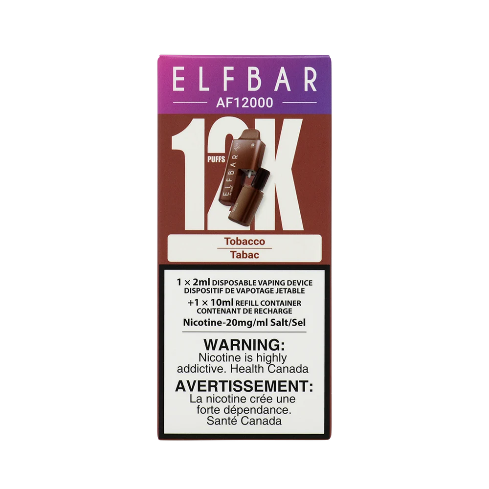 Elf Bar AF12000 Tobacco 2ml 20mg