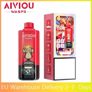 WASPE AIVIOU 150000 Puffs Six Tastes Bulk Buy Rechargeable Disposable Vapes Wholesale