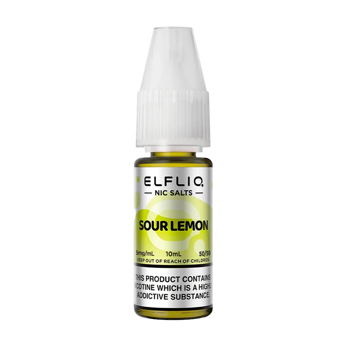 Sour Lemon Elfliq Nic Salt by Elfbar - 10ml