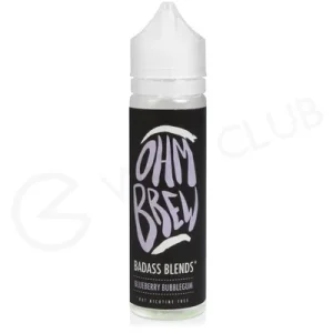 Blueberry Bubblegum Shortfill E-liquid by Ohm Brew Badass Blends 50ml