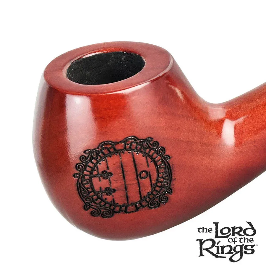 Pulsar Shire Pipes Lord of the Rings - 5.25" Bent Apple Pipe - Hobbiton - Image 2