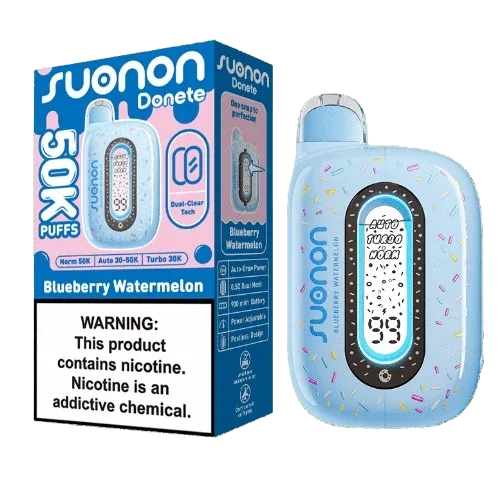 Suonon Donete 50000 Puffs Disposable Vape From Geek Bar - Blueberry Watermelon