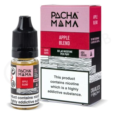 Apple Tobacco Nic Salt E-Liquid by Pacha Mama - Image 2