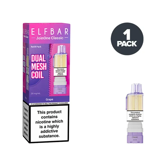 Grape Elf Bar JoinOne Refill Pack