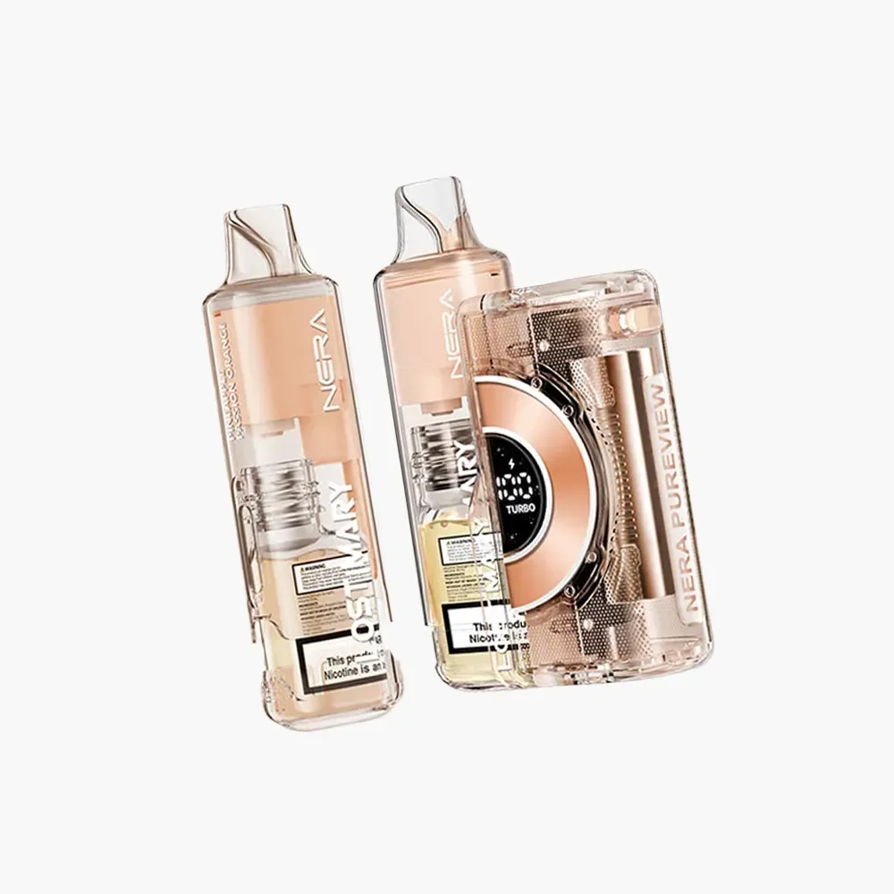 Lost Mary Nera Pureview 40K Vape - Transparent Pod, Curved Display