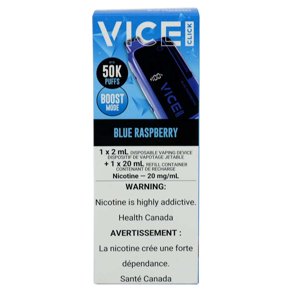 Vice Click 50K Blue Raspberry 2ml 20mg