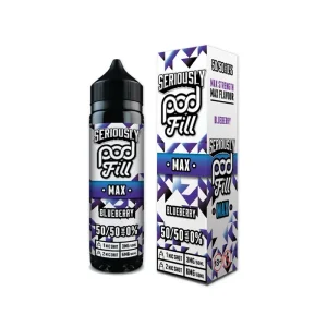 Blueberry Shortfill E-Liquid by Doozy Podfill Max
