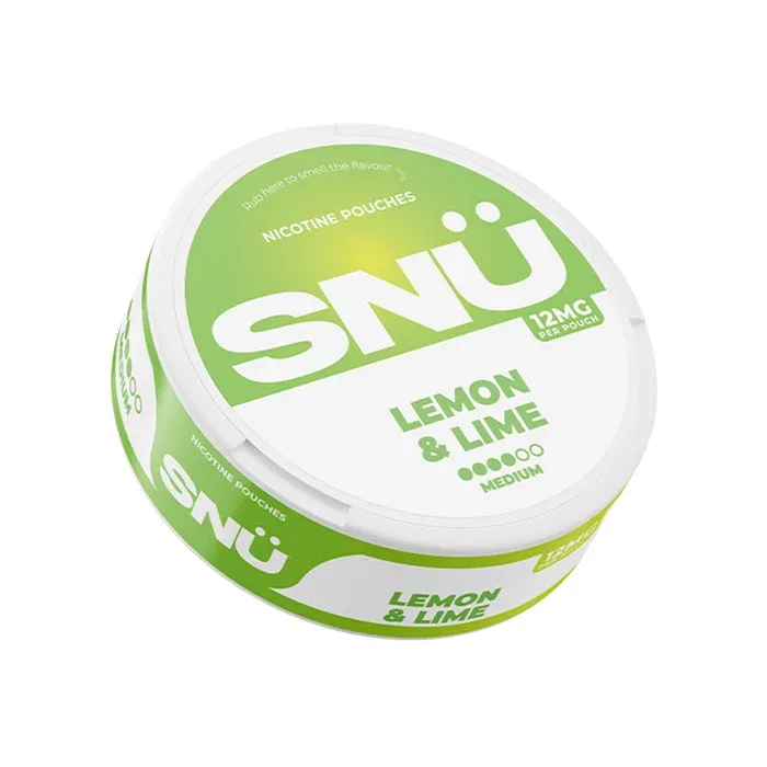 Lemon & Lime SNU Nicotine Pouches - Image 2