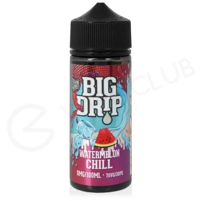 Watermelon Chill Shortfill E-Liquid by Big Drip 100ml