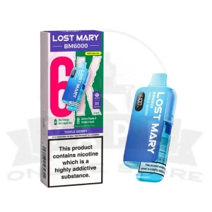 Triple Berry Lost Mary BM6000 Prefilled Pod Vape Kit | Must Try
