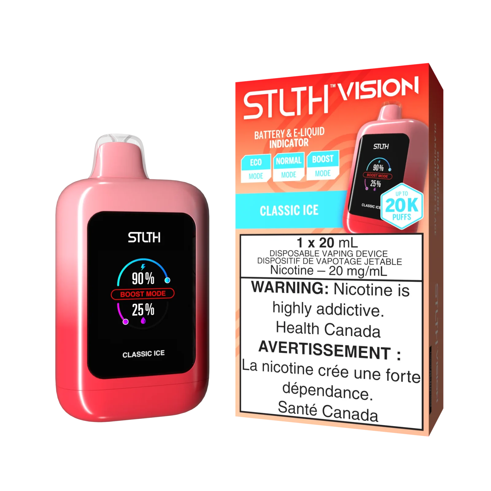 Stlth Vision Classic Ice 20k