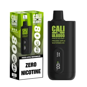 Cali UL8000 Frozen Apple Watermelon ZERO Nicotine Disposable