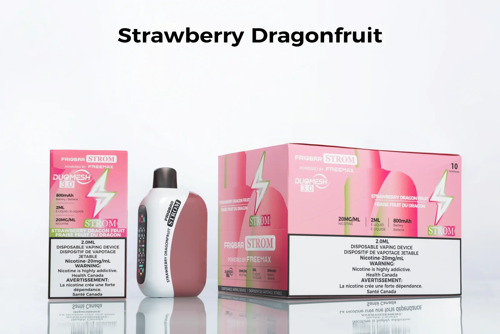 Friobar Strom 15K Puffs Strawberry Dragonfruit Ice