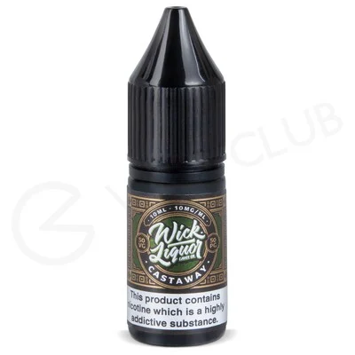 Castaway Nic Salt E-Liquid by Wick Liquor