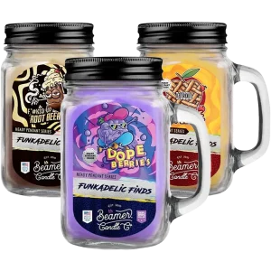 Beamer Candle Co. Funkadelic Finds Collection Hidden Pendant Mason Jar Candle | 12oz