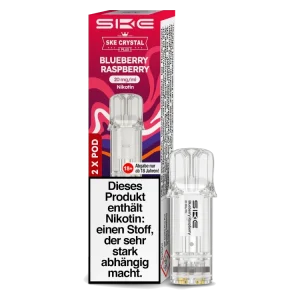 SKE Crystal Plus Prefilled Pods - Blueberry Raspberry - Mr-Joy.com