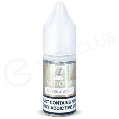 Silver & Gold E-Liquid by V4 V4POUR