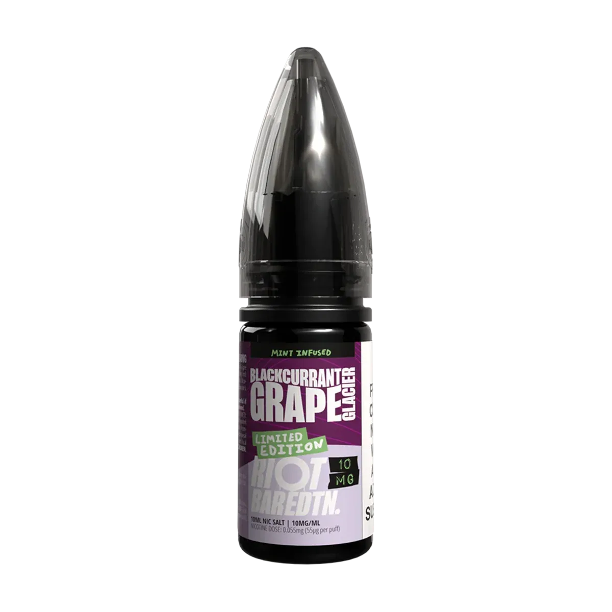 Black Grape Glacier Riot Bar EDTN Nic Salt 10ml