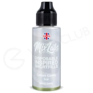 Cotton Candy Ice Shortfill E-Liquid by Mix Labs 100ml